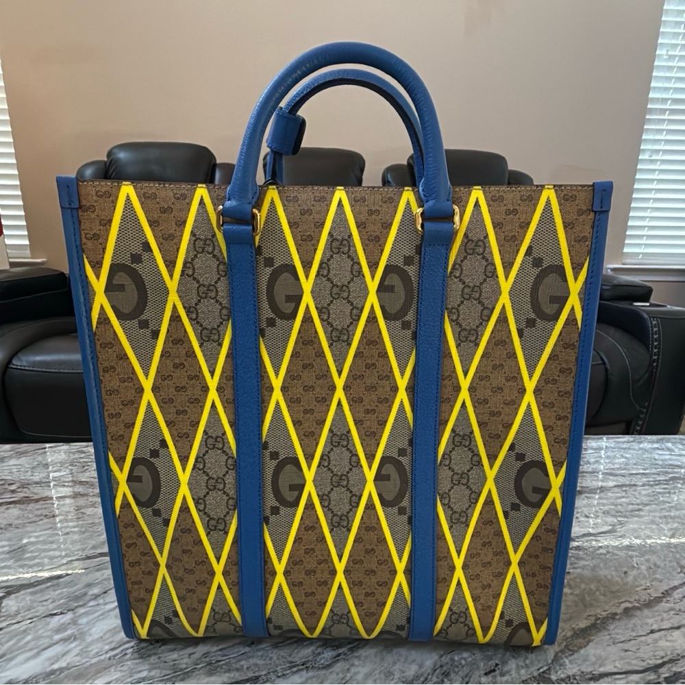 Gucci Rhombus Tote